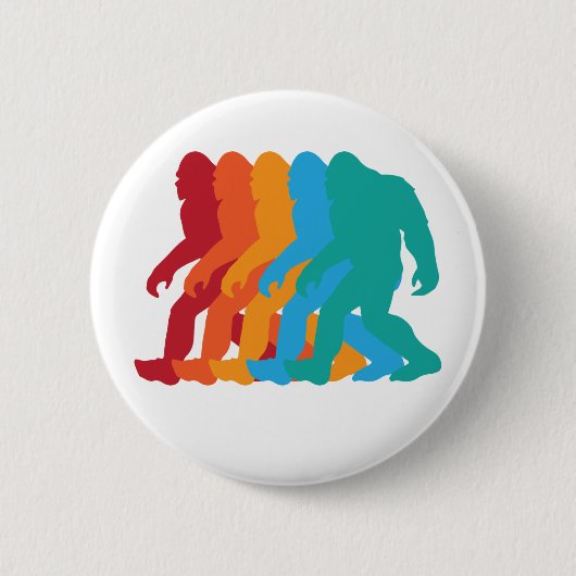 Bigfoot Buttonnen Retrodesign Ronde Button 5,7 Cm (Voorkant)
