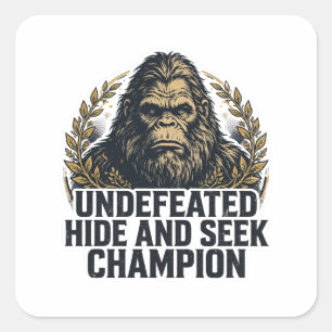 Bigfoot Cache-Cache Champion Patch Autocollant