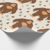 Bigfoot  cadeaupapier (Hoek)