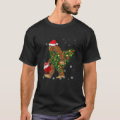 Bigfoot Carrier met kerstboom Sasquatch Believer T-shirt (Voorkant)