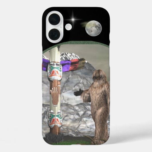 Bigfoot Case-Mate iPhone Case (Achterkant)