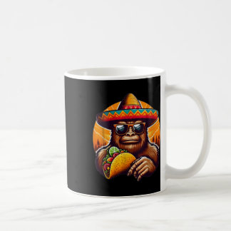 Bigfoot Cinco De Mayo Fiesta Design Sasquatch Taco Koffiemok
