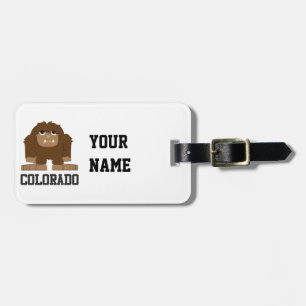 Bigfoot Colorado Bagagelabel