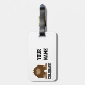 Bigfoot Colorado Bagagelabel (Achterkant verticaal)