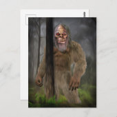 Bigfoot (Creeptid) Briefkaart (Voorkant / Achterkant)
