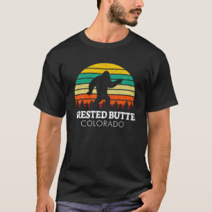 Bigfoot Crested Butte Colorado Souvenir T-shirt
