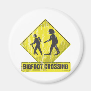 Bigfoot Crossing Magneet