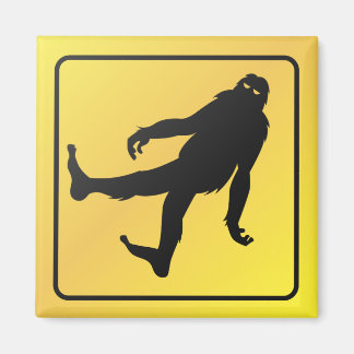 Bigfoot Crossing Magnet Magneet