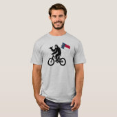 Bigfoot Cycling North Carolina Flag T-shirt (Voorkant volledig)
