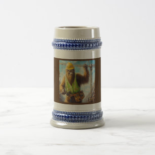 Bigfoot de bouwvakker bierpul