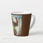 Bigfoot de bouwvakker latte mok (Rechterhoek)