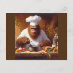 Bigfoot de Chef Briefkaart