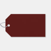 Bigfoot & Dogman Gift Tag Cadeaulabel (Achterkant Horizontaal)