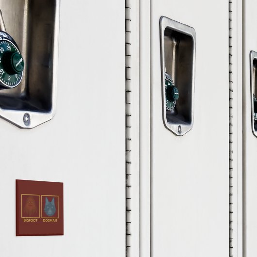 Bigfoot & Dogman Magnet Magneet (Insitu (Kluis))