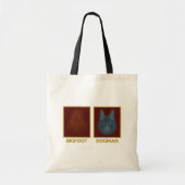 Bigfoot & Dogman Tote Bag (Voorkant)