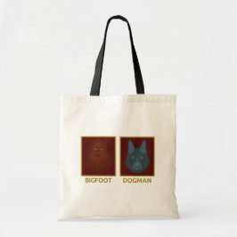 Bigfoot & Dogman Tote Bag