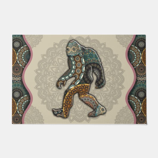  Bigfoot Doormat | Bigfoot Lover Mat (Voorkant)