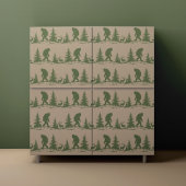 Bigfoot en herten weefselpapier voor decoupage tissuepapier