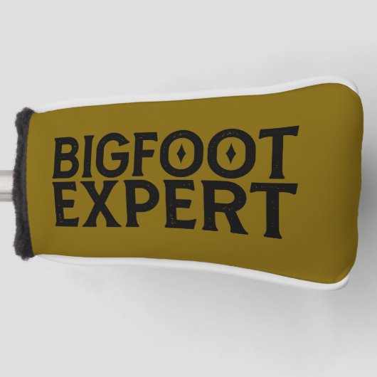 Bigfoot Expert Golfheadcover (Voorkant)