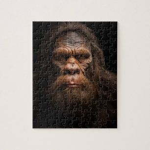 Bigfoot Face Puzzle