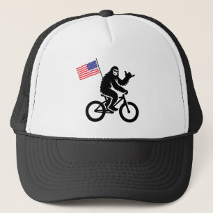Bigfoot Fietsen Amerikaanse vlag Trucker Pet