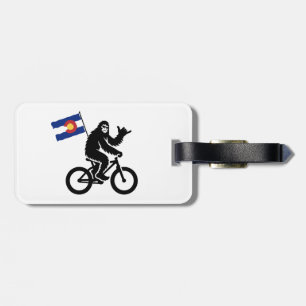 Bigfoot Fietsen Colorado Vlag Bagagelabel