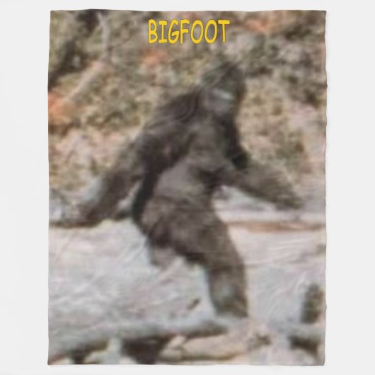 BIGFOOT FLEECE BLANKET DEKEN (Voorkant)