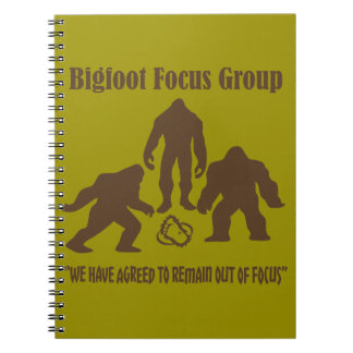 Bigfoot Focus Group.  De geesten ontmoeten. Notitieboek