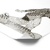 Bigfoot Foto Afdruk (Hoek)