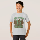 BIGFOOT Funny Gezegde ( ontwerp in nood) T-shirt (Voorkant volledig)