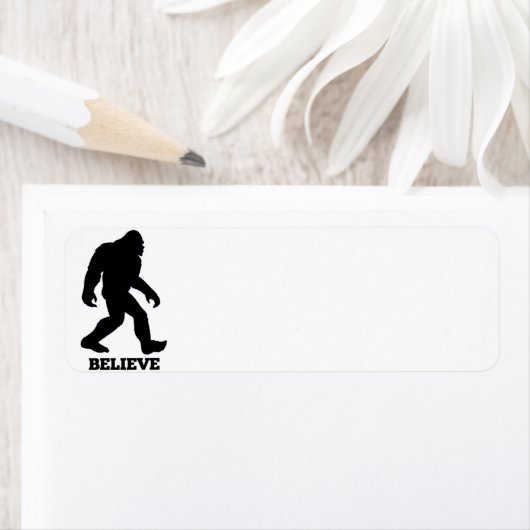 Bigfoot GELEVE Sasquatch Etiket (Insitu)