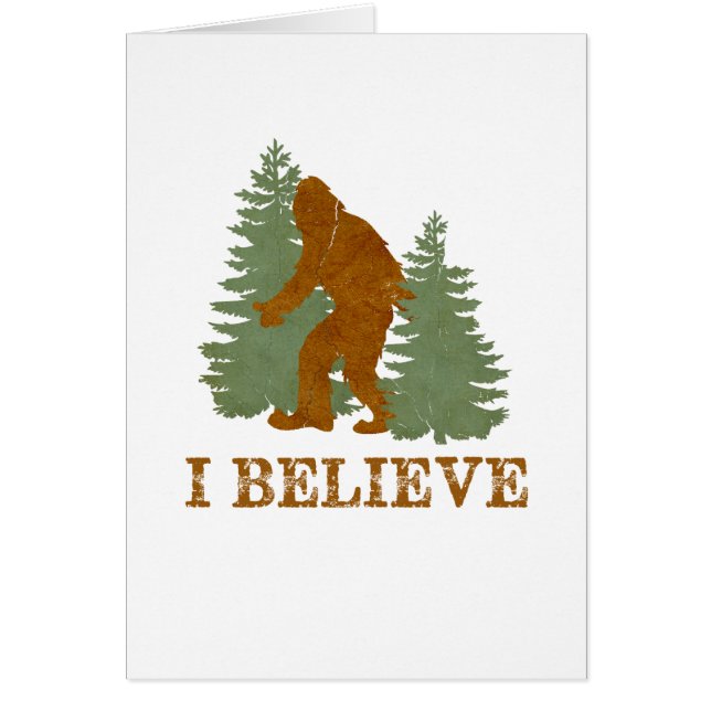 Bigfoot geloof ik (Voorkant)
