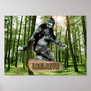 Bigfoot, geloof ik, Print