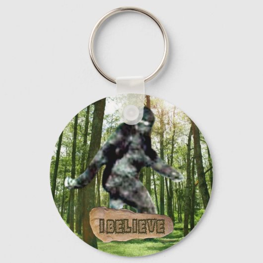 Bigfoot, geloof ik Sleutelhanger (Voorkant)