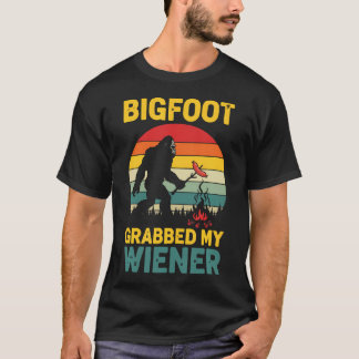 Bigfoot Greep Mijn Wiener Sasquatch T-shirt