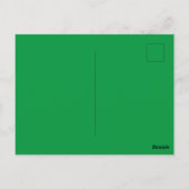 Bigfoot Grilling Burgers Briefkaart (Achterkant)