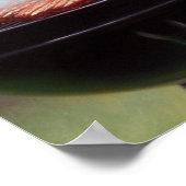 Bigfoot Grilling Burgers Poster (Hoek)