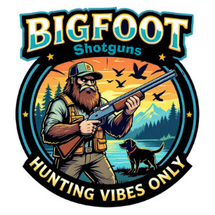 Bigfoot-hagelbuksen Alleen jachtvibes T-shirt
