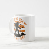 Bigfoot Halloween Mug Éffrayant Sasquatch Coffee C (Devant gauche)