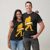 Bigfoot Harmonica Sasquatch Harpist French Harp Pl T-shirt (Unisex)