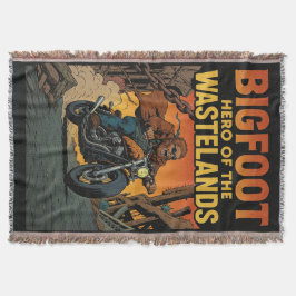 Bigfoot Hero of the Wastelands Comic Book Cover Deken