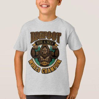 Bigfoot Hide & Seek Champion Jongens T-shirt