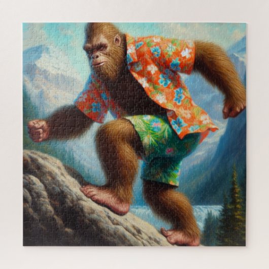 Bigfoot Hiking Legpuzzel (Verticaal)
