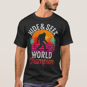 Bigfoot Huid and Seek World Champion Sasquatch T-shirt