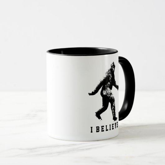 Bigfoot Ik geloof  tekst Mok (Voorkant rechts)