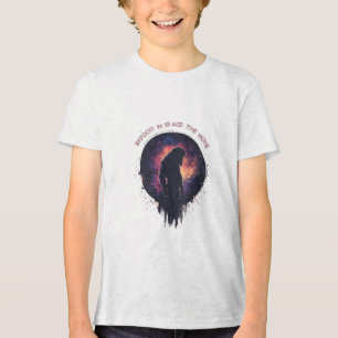 Bigfoot in de ruimte: Dark Cosmic Mysteries Gear Tri-Blend Shirt