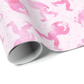 Bigfoot in Love Valentijn, Sasquatch Cadeaupapier (Rol Hoek)