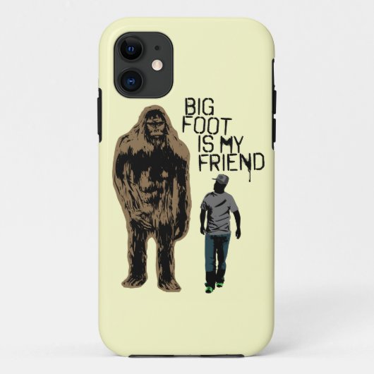 Bigfoot is mijn vriend Case-Mate iPhone case (Achterkant)