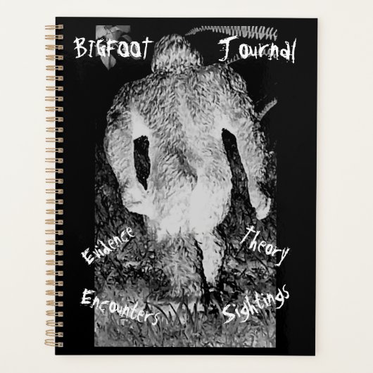 BIGFOOT JOURNAL PLANNER (Voorkant)