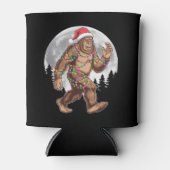 Bigfoot kerstboom lampjes paasquatch blikjeskoeler (Voorkant)